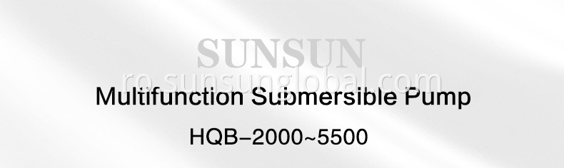 Sunsun acvariu de înaltă presiune pompa de apă submersibilă curată profundă